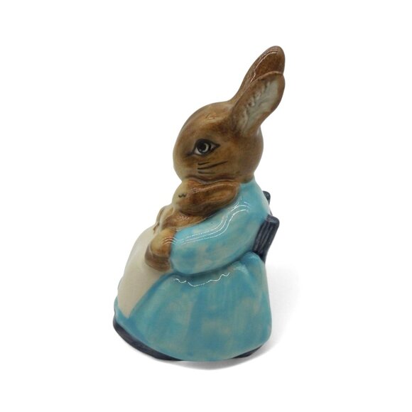BEATRIX POTTER Beswick Mrs Rabbit And Bunnies 1976 Signed Figurine Vintage - Picture 6 of 10